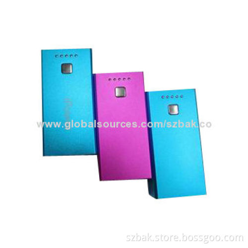 Power Banks, D203, 5,200mAh Capacity, 5V/1A Input/Output, Sized 93*46*21mm, Good Quality and Price